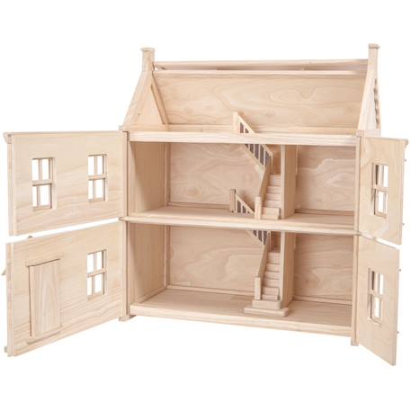 Maison de poupée Villa résidentielle en bois avec meubles