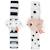 Lot de 2 bracelets hochets Rose+Vert 2 - vertbaudet enfant 
