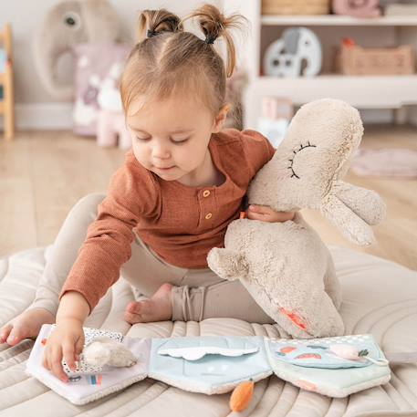 Livre d'éveil deer friends Multicolore+Sable 9 - vertbaudet enfant 