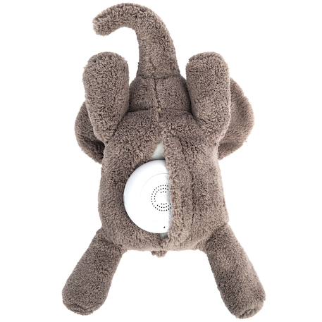 Peluche bruit blanc pour s'endormir - George l'éléphant Beige+Gris 10 - vertbaudet enfant 