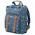 Sac à dos enfant large shark Bleu, orange, blanc 3 - vertbaudet enfant 