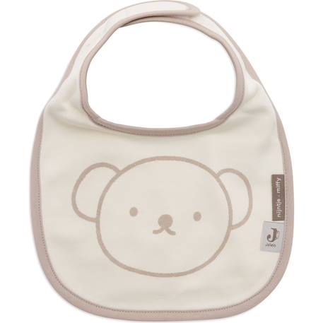 Lot de 5 bavoirs imperméables miffy and friends Beige, marron+Bleu, marron, écru+Ecru, marron, rose 3 - vertbaudet enfant 