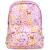 Sac à dos bébé fleurs du jardin Violet, blanc, jaune 2 - vertbaudet enfant 