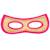 Set de supergirl rose (4-10 ans) Rose, doré 5 - vertbaudet enfant 