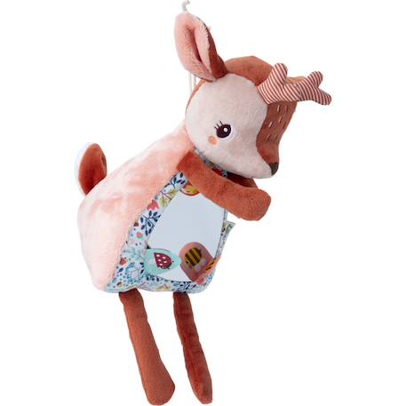 Peluche d'activités coucou Bleu, jaune+Rose, écru, bleu 8 - vertbaudet enfant 