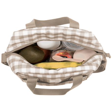 Sac isotherme biberons caetana sand (5,28 l) Beige 2 - vertbaudet enfant 
