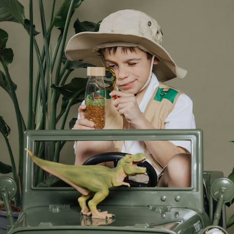 Bouteille sensorielle spy jurassic Marron, dinosaures 6 - vertbaudet enfant 