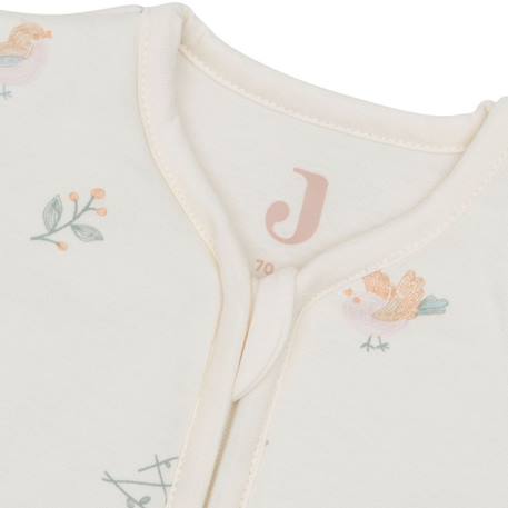 Gigoteuse hiver manches amovibles birds tog 3 coton Blanc, rose, bleu 4 - vertbaudet enfant 