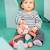 Peluche d'activités jeanne le chat (29 cm) Rose, bleu, jaune 5 - vertbaudet enfant 