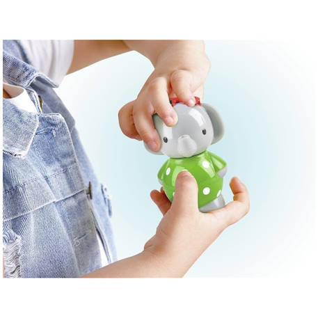 Eléphant nageur et sa bouée Multicolore 3 - vertbaudet enfant 