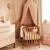 Couverture en coton fringe moonstone-ivory (75 x 100 cm) Corail+Ecru, marron+Jaune, blanc+Marron 12 - vertbaudet enfant 
