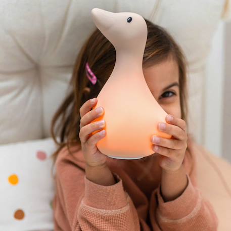Veilleuse tactile rechargeable liva beige Beige 4 - vertbaudet enfant 