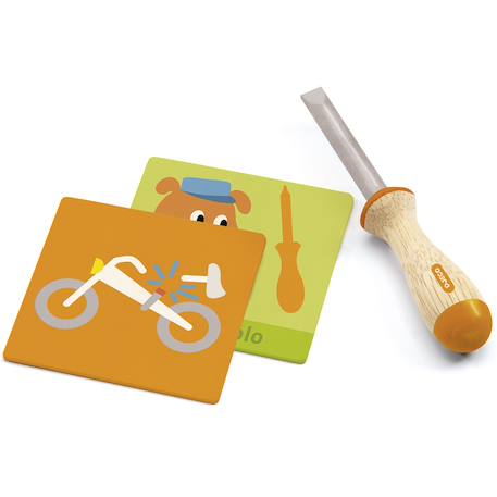 Malette de coloriage Beige, jaune, rouge 4 - vertbaudet enfant 
