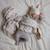 Couverture bébé en tricot pointelle off white (100 x 80 cm) Blanc 4 - vertbaudet enfant 
