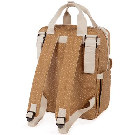 Sac à dos à pois poppy cannelle Cannelle, écru 5 - vertbaudet enfant 