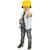 Casque de travail Orange 3 - vertbaudet enfant 
