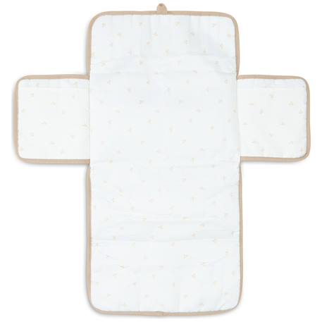 Tapis à langer nomade Marron, écru 2 - vertbaudet enfant 