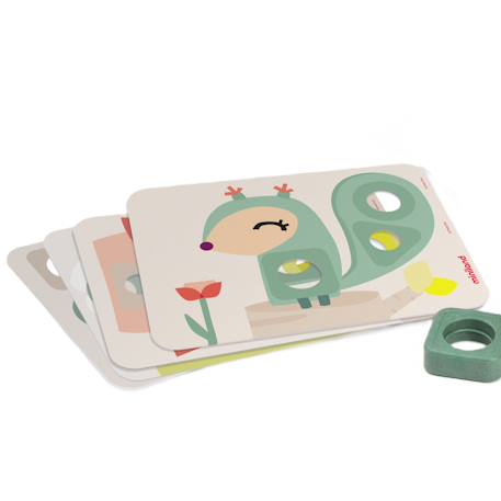 Eco activité écrous et boulons VIOLET 2 - vertbaudet enfant 