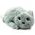 Peluche miaou le chat maman et bébé menthe (32 cm) Vert d'eau, noir, blanc 4 - vertbaudet enfant 
