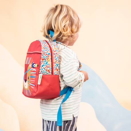 Sac à dos anais Bleu, jaune, rouge+Rose, jaune, beige+Rouge, bleu 17 - vertbaudet enfant 