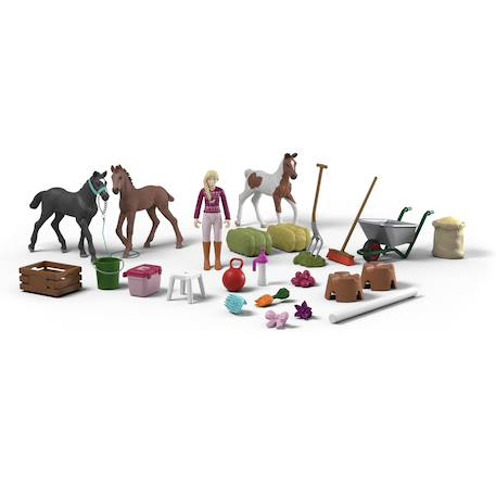 Calendrier de l'avent horse club 3 Violet 4 - vertbaudet enfant 