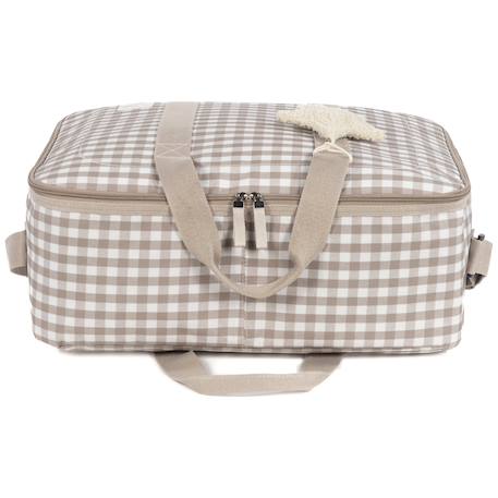 Valise de maternité caetana sand Beige+Vert 3 - vertbaudet enfant 