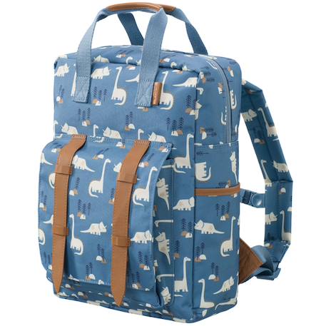 Sac à dos enfant swallow Bleu, beige, marron+Ecru, marron, rouge+Marron, blanc+Violet, marron, rose 2 - vertbaudet enfant 