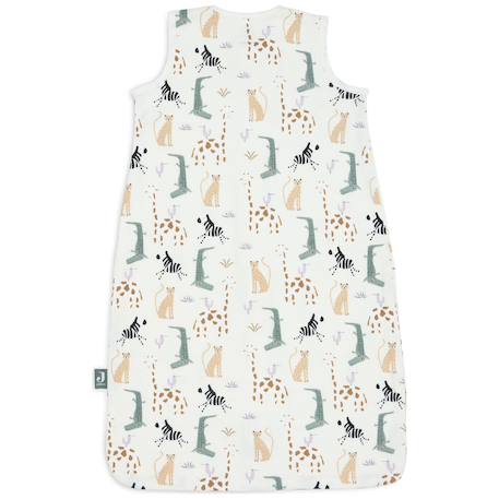 Gigoteuse légère jersey jungle jambo tog 0,5 (6-18 mois) Ecru, vert, orange 2 - vertbaudet enfant 