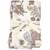Lot de 3 langes bardot (70 x 70 cm) Ecru, rose, jaune 2 - vertbaudet enfant 