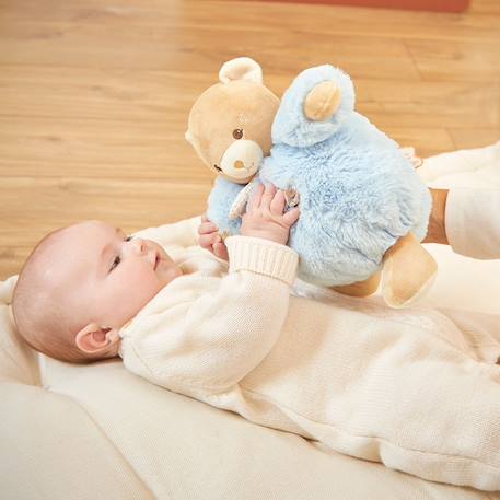 Peluche patapouf Bleu, beige, blanc 5 - vertbaudet enfant 