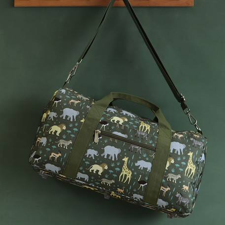 Sac de voyage savane Vert, écru, jaune 4 - vertbaudet enfant 