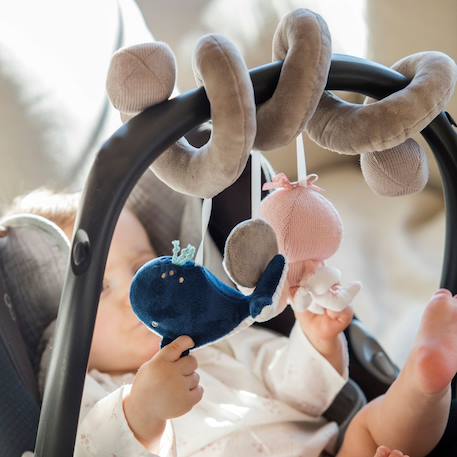 Spirale d'activités lola et nico Gris, rose, bleu 5 - vertbaudet enfant 
