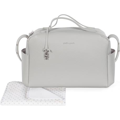 Sac à langer icon smoke Bleu+Crème+Gris+Marron+Rose+Vert 14 - vertbaudet enfant 
