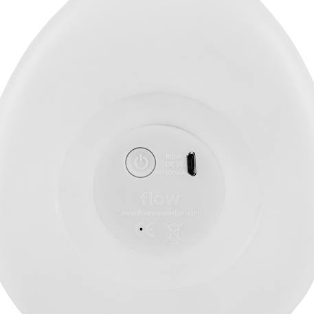 Veilleuse tactile baleine moby (15 cm) Blanc 3 - vertbaudet enfant 