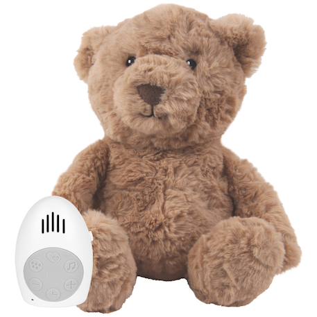 Peluche bruit blanc Beige+Beige, noir+Marron 14 - vertbaudet enfant 