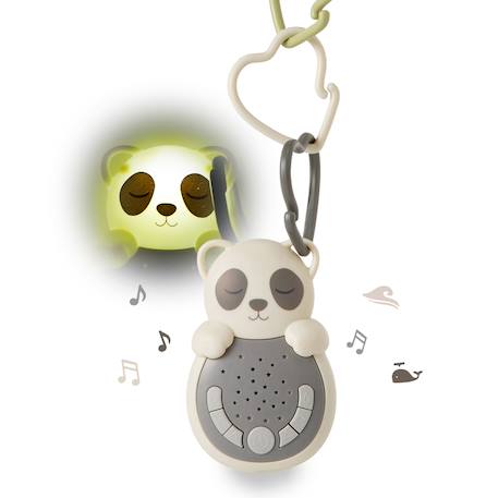 Veilleuse nomade sweet dreamz on the go chouette Ecru, gris 6 - vertbaudet enfant 