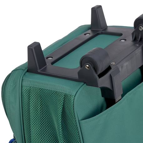 Valise à roulettes bus adventure Gris, bleu clair, moutarde+Vert foncé 10 - vertbaudet enfant 