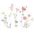 Stickers géants fleurs de champs Rose, vert, rouge 1 - vertbaudet enfant 