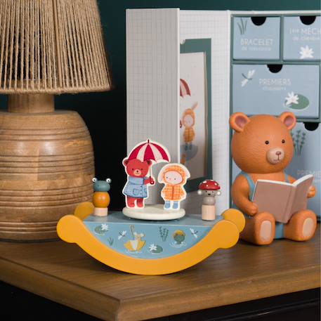 Coffret souvenirs naissance Marron, bleu 4 - vertbaudet enfant 