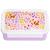 Lunch box fleurs du jardin Violet, blanc, jaune 2 - vertbaudet enfant 