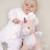 Peluche bruit blanc lovelight lily la licorne Rose, blanc 5 - vertbaudet enfant 