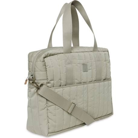 Sac à langer puffed moos Beige+Noir+Vert 15 - vertbaudet enfant 
