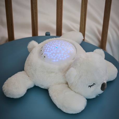 Veilleuse projecteur lapidou lapin beige Beige+Blanc+Gris, blanc 6 - vertbaudet enfant 