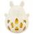 Hochet lapin en silicone Ecru, rose, jaune 2 - vertbaudet enfant 