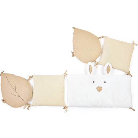 Tour de lit happy wild Beige, blanc 2 - vertbaudet enfant 
