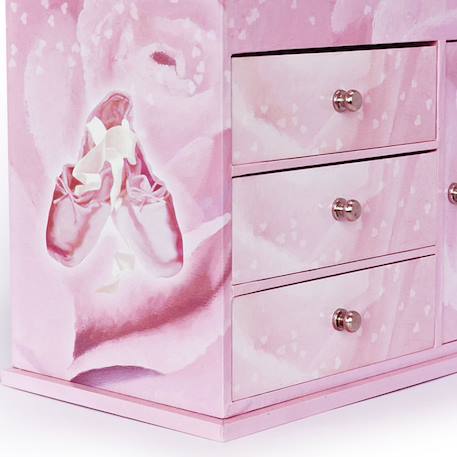 Commode à musique ballerine rose Rose 6 - vertbaudet enfant 