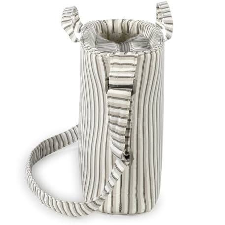 Sac à langer botton rayures Beige 4 - vertbaudet enfant 