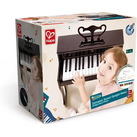 Piano droit sur pieds électronique Noir 5 - vertbaudet enfant 