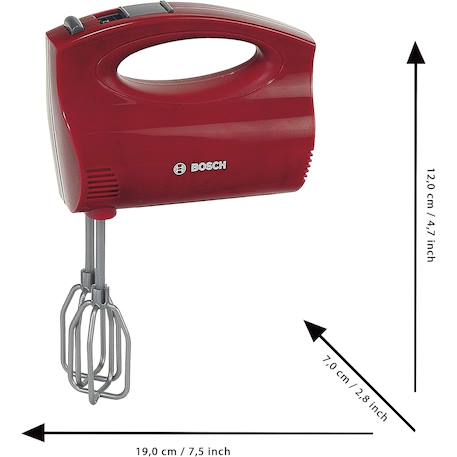 Batteur électrique bosch pour enfant Rouge 4 - vertbaudet enfant 