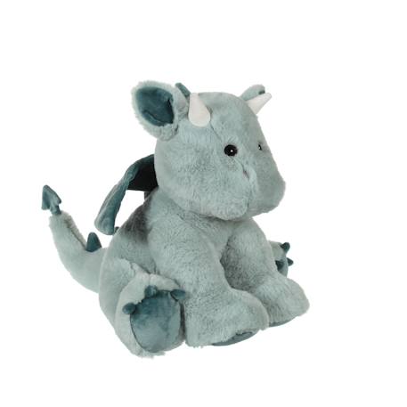 Peluche - peluche dragon trendy, vert d'eau, 30 cm Vert 4 - vertbaudet enfant 